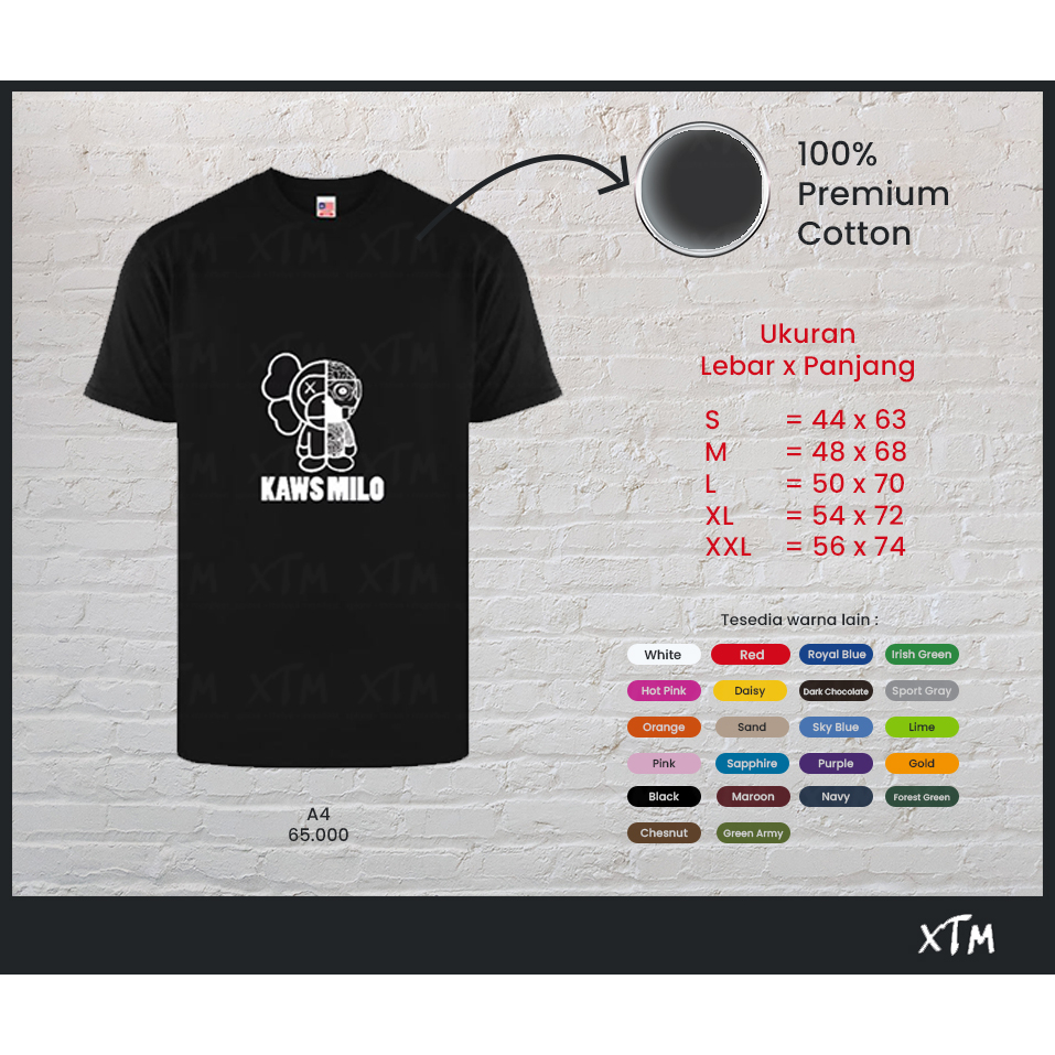 Kaos Baju Tshirt Uniqlo X Kaws Anatomy || KAOS KAWS TOKYO FIRST KAOS UT