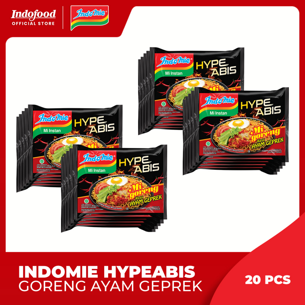 

Bundle 20 Pcs Indomie Goreng Ayam Geprek