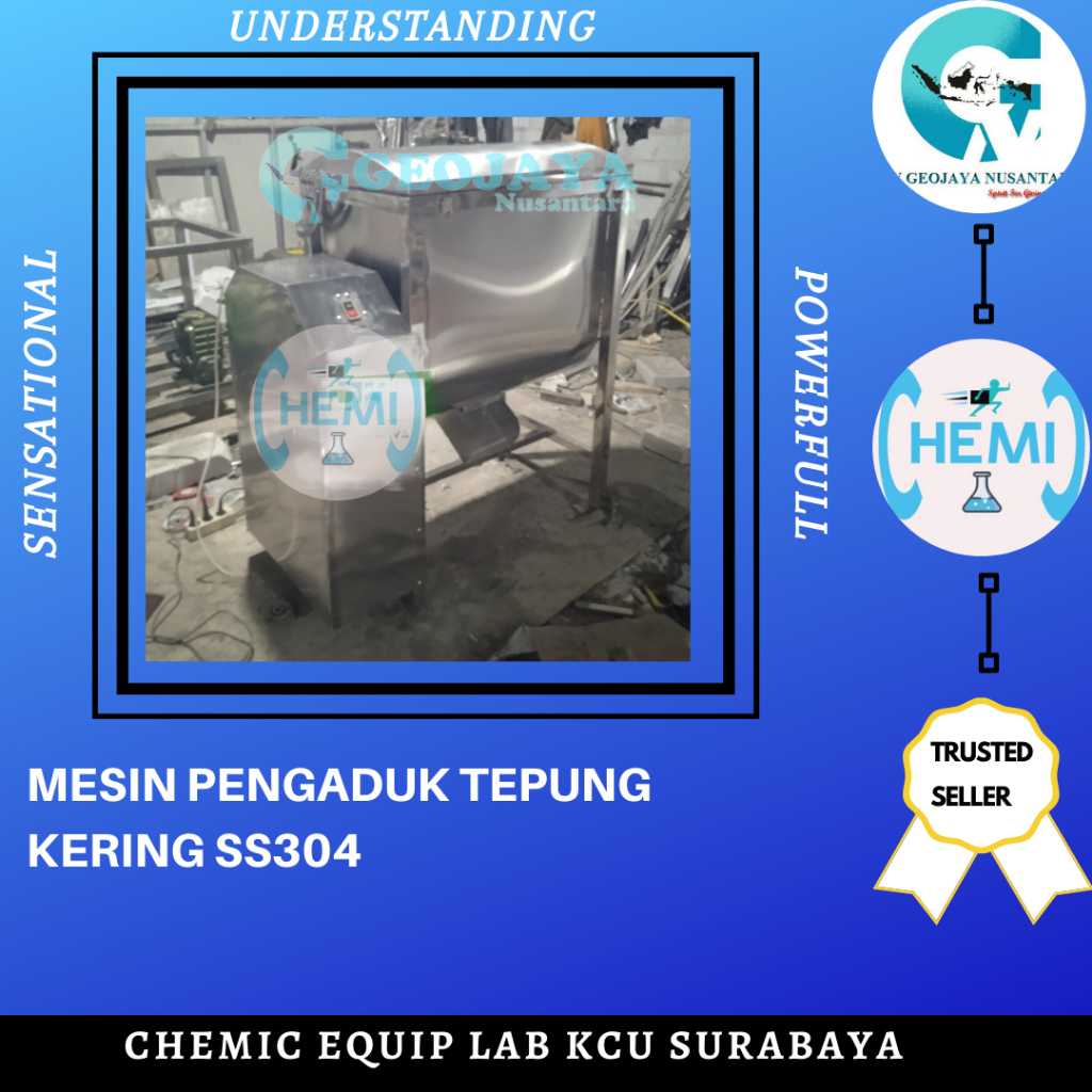 MESIN PENGADUK TEPUNG KERING SS304