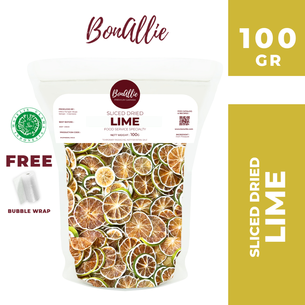 

Bonallie Premium Sliced Dried Lime