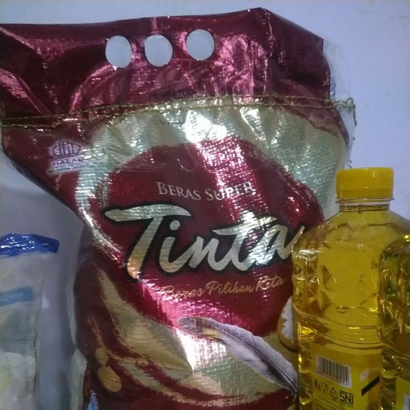 

beras tinta 3kg ambil rumh