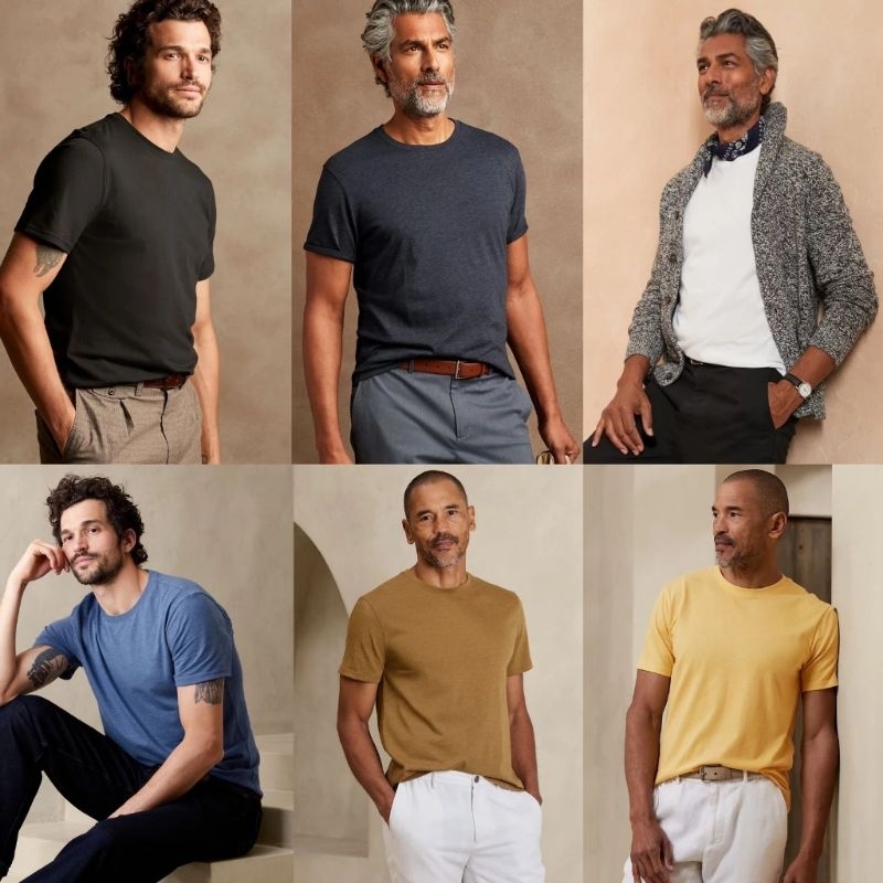 Kaos O Neck Banana Republic 2