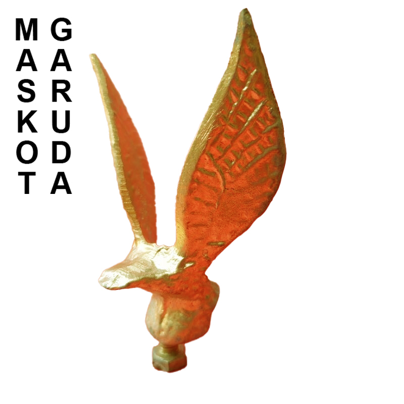 Maskot Selebor Slebor Depan Sepeda Ontel Onthel 28 Garuda Kuningan