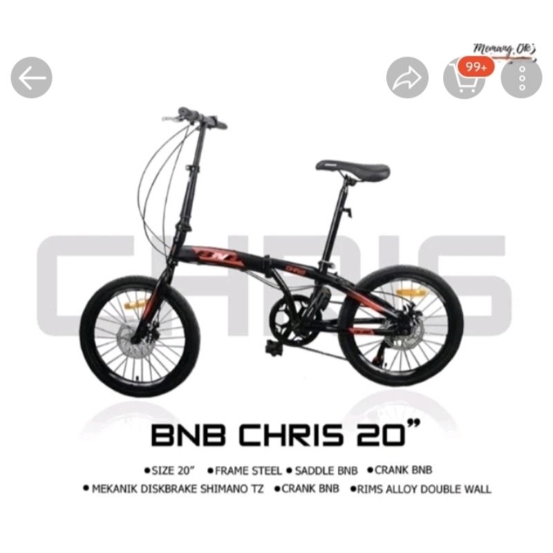 Sepeda Lipat BNB Chris