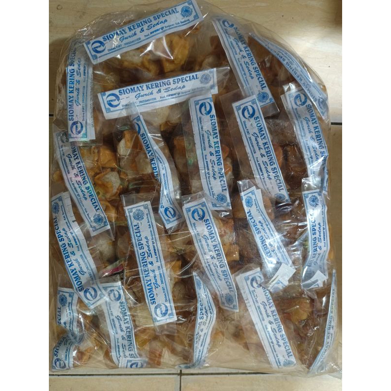 

Siomay kering isi 20/siomay seblak /siomay mini
