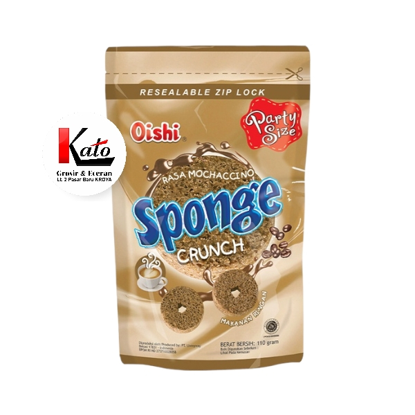 

Oishi Sponge Crunch Snack Rasa Mocachino 100g