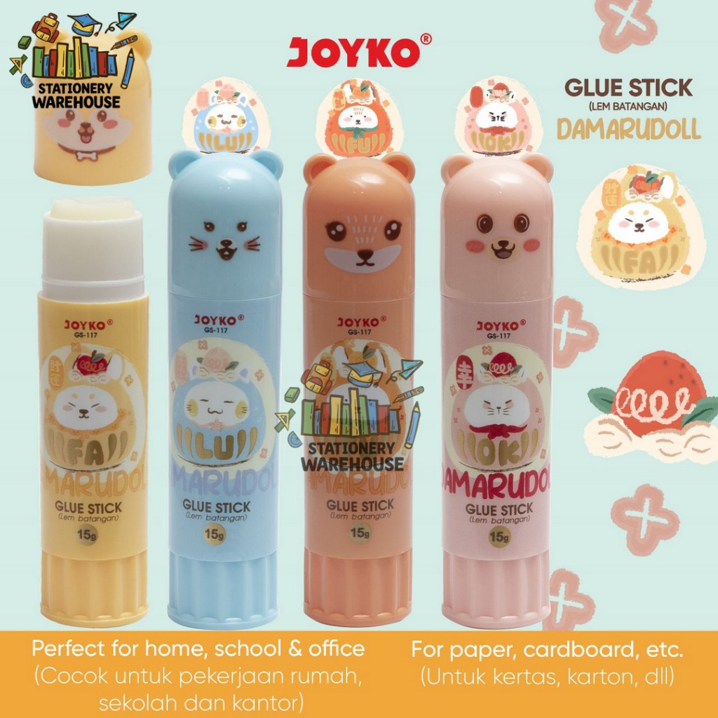 

Glue Stick Lem Batang Joyko GS-117 15gr DAMARUDOLL