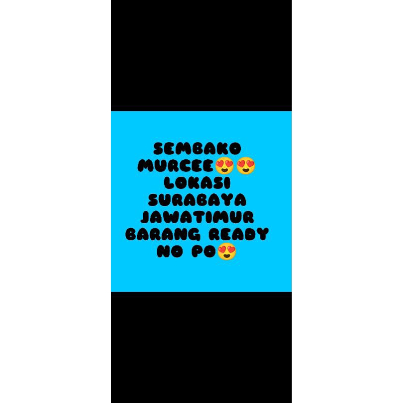 

Sembako murah