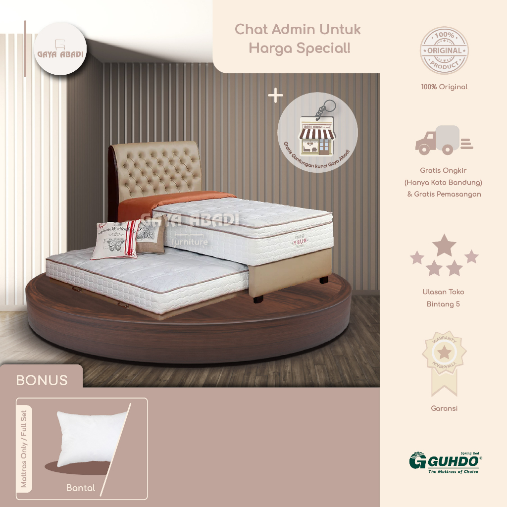 Two In One Ruby Dream / 2 In 1 Ruby Dream - Guhdo Springbed