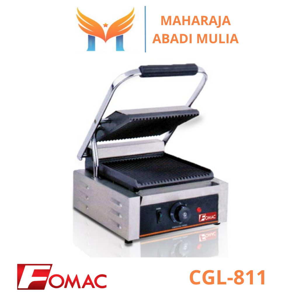 Contact Grill Fomac Cgl-811 Mesin Panggangan Elektrik 2 Sisi