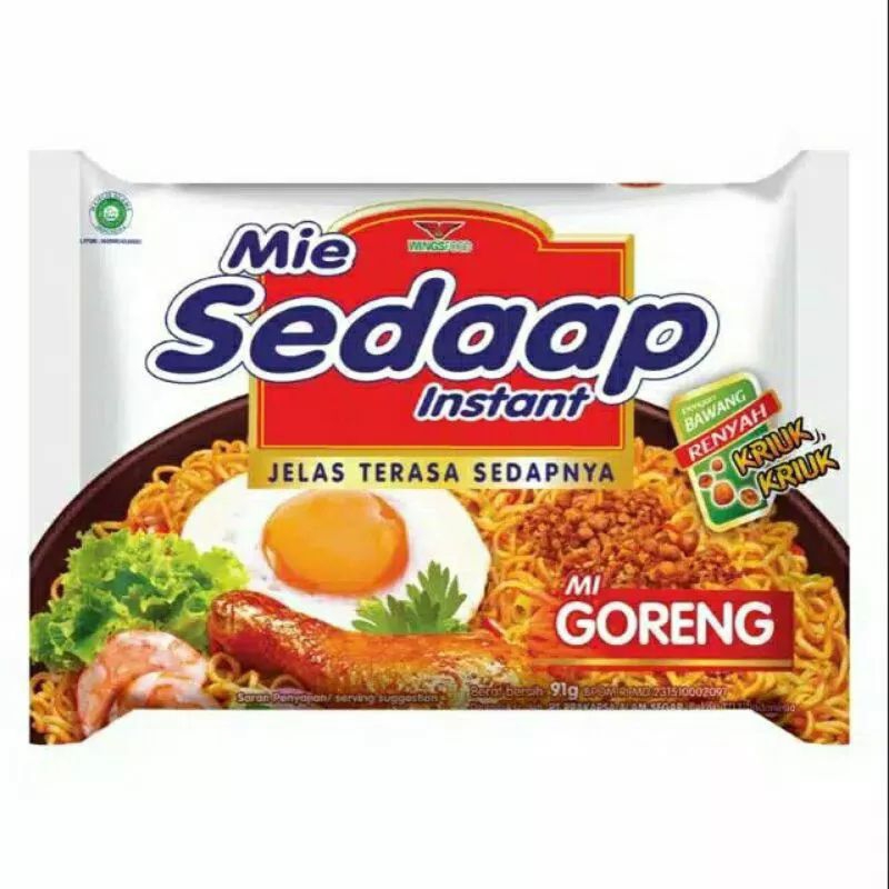 

MIE sedaap goreng/ mie istant