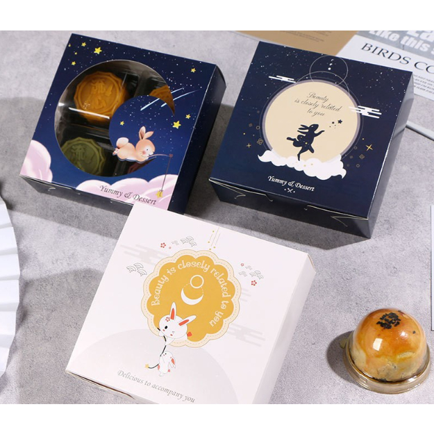 Mooncake Box. Kotak kue bulan. hampers kue bulan