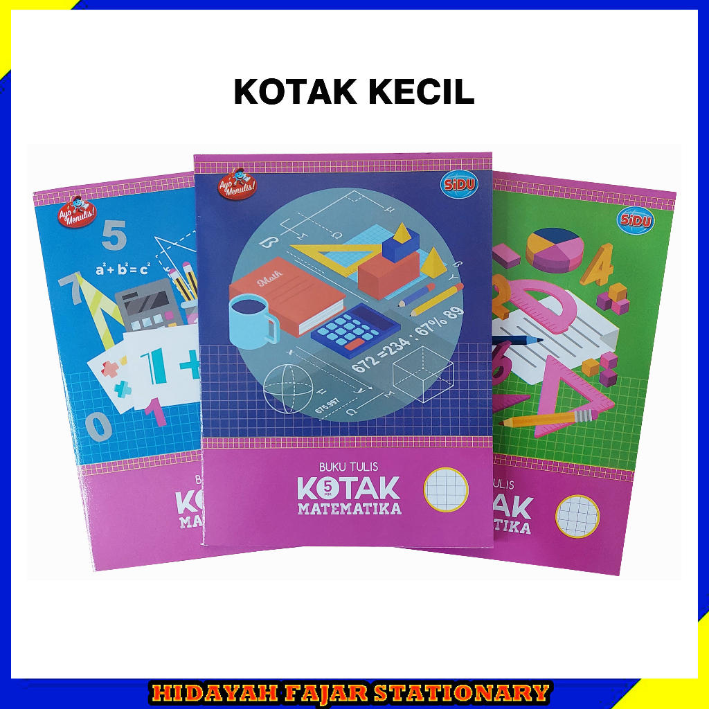 

Buku Matematika - Buku kotak kecil