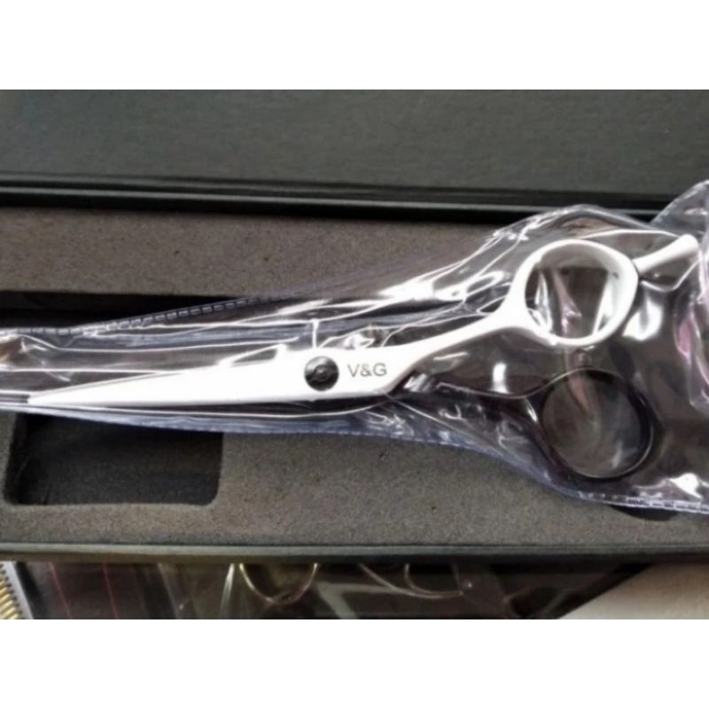 gunting rambut VG hitam putih original