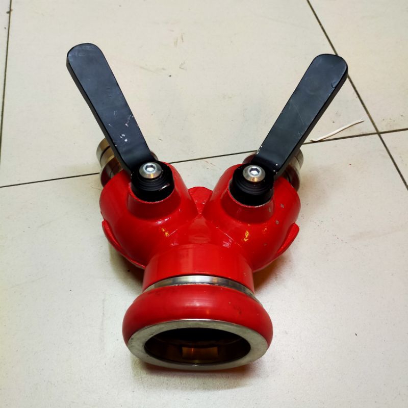 Y konektor selang pemadam 2/1,5/1,5|cabang Selang pemadam
