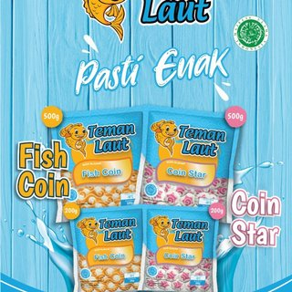 

TEMAN LAUT FISH COIN/COIN STAR 500GR