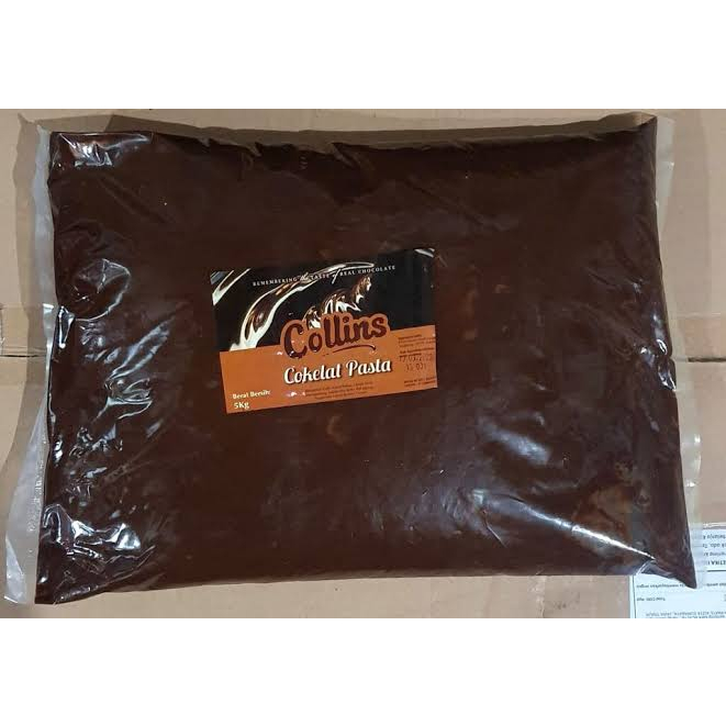 

Pasta selai coklat Collins 250 gram repack murah bahan kue selai coklat