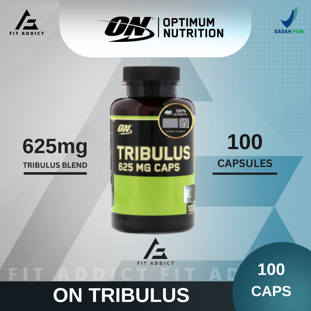 ON Tribulus 625 MG isi 100 Capsule Caps 100caps Optimum Nutrition Tribulus