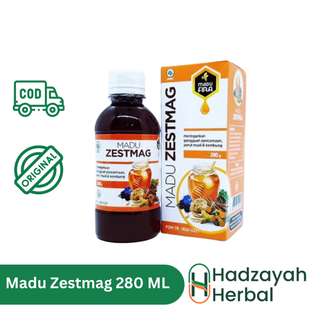 MADU ZESTMAG Original | Spesialis Maag dan Gerd | Herbal Ori Untuk Asam Lambung