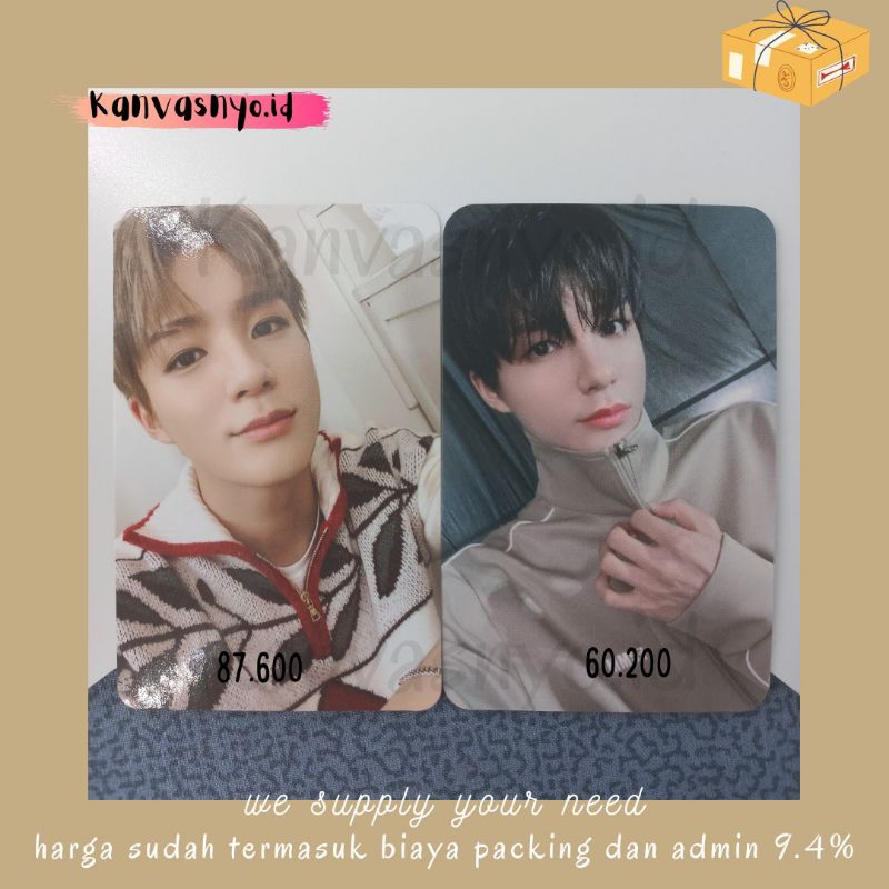 Photocard Official Jeno NCT Dream, FCMM, Cinema Dream, PC