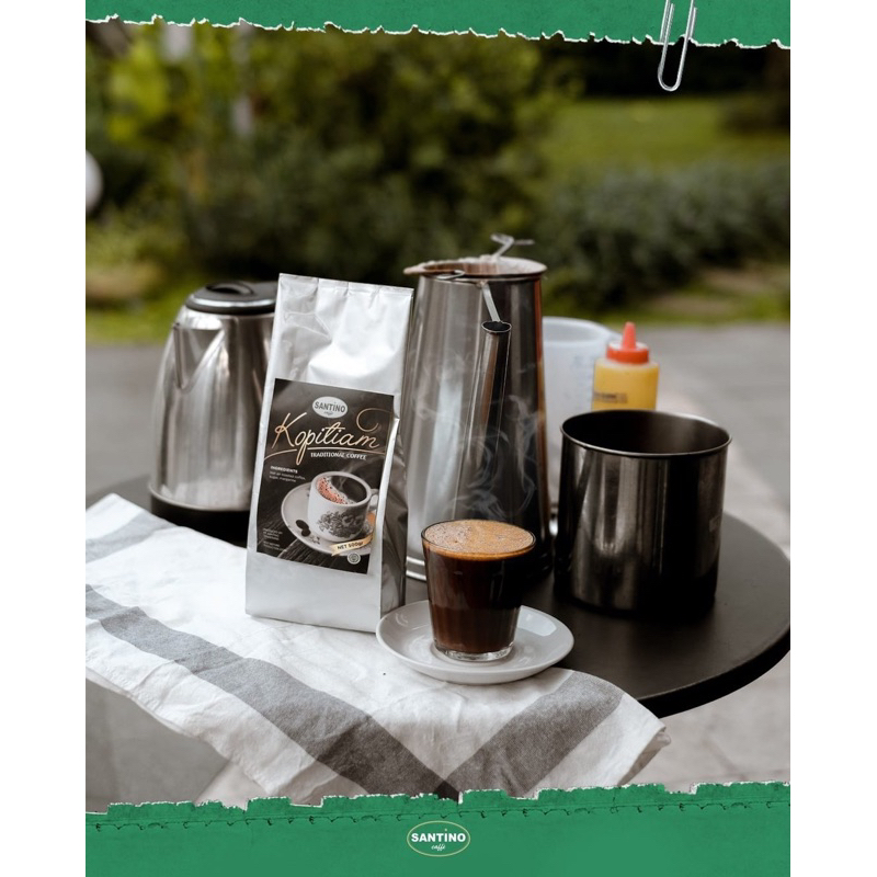 

SANTINO KOPITIAM / COASTED COFFEE 500GRAM