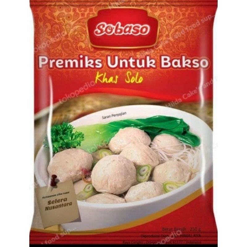 

SoBaso bakso solo 250g