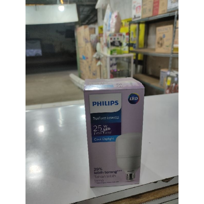 lampu led Philips t-force essential 25w , t-force essential philips 25watt capsule tabung