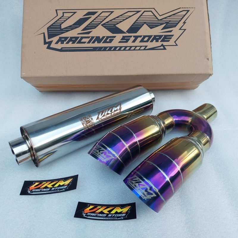 tailpipe knalpot cabang dan resonator mobil diesel