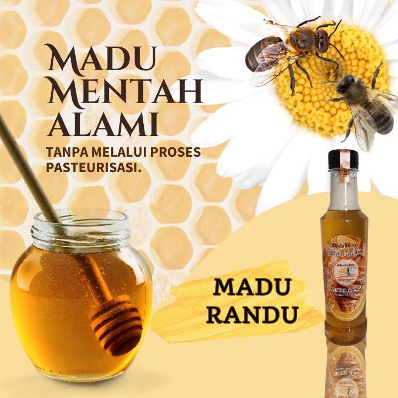 

Rumah Maduku - Madu Murni Madu Asli Madu Randu 350ml/450gr Asli 100%