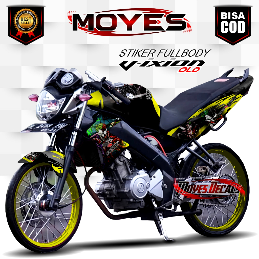 Decal Vixion Old Fullbody Stiker Vixion Lama Fullbody Decal Variasi Vixion Old Fullbody Variasi Jokk