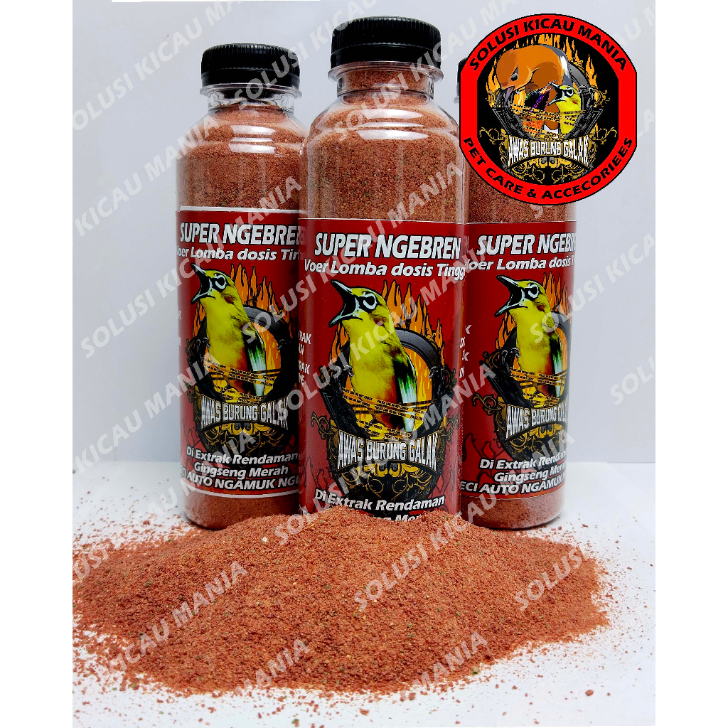 SUPER NGEBREN VOER LOMBA PLECI PREMIUM DOSIS TINGGI 175GRAM