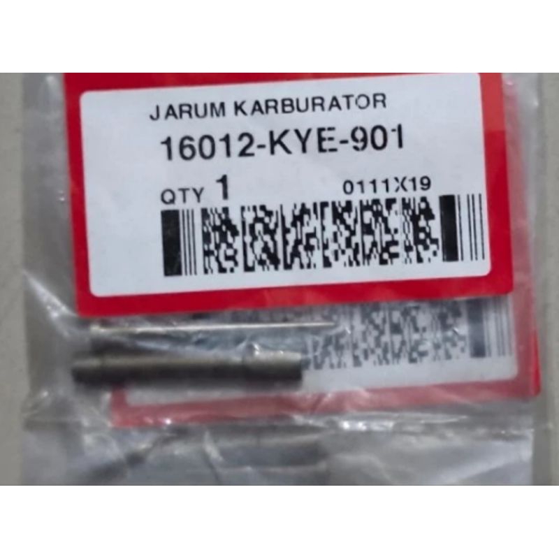 Jarum karburator Megapro MEGAPRO monoshock ASLI AHM