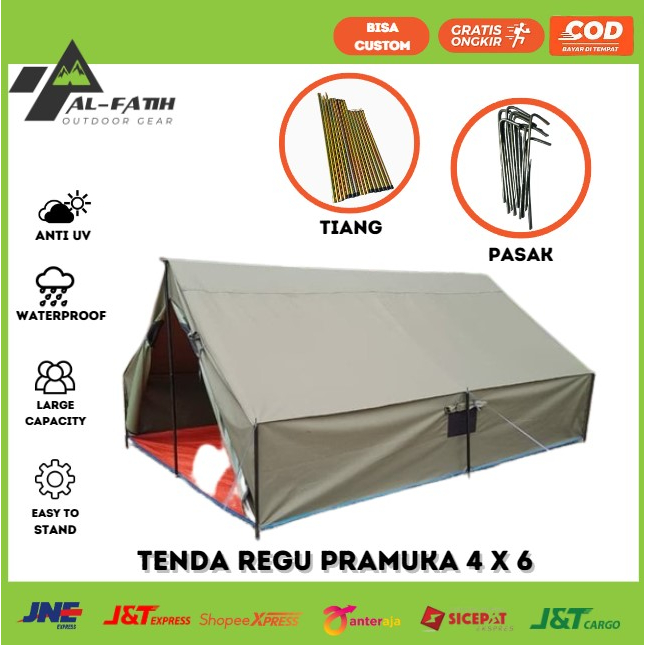 TENDA REGU PRAMUKA 4X6