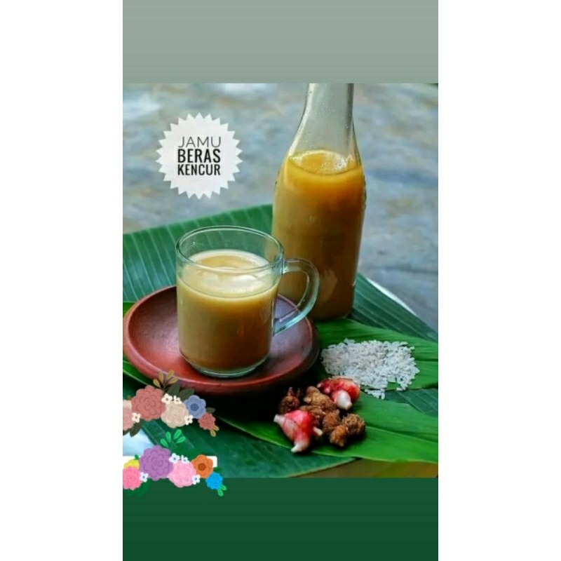 

beras kencur instan kemasan 150gr