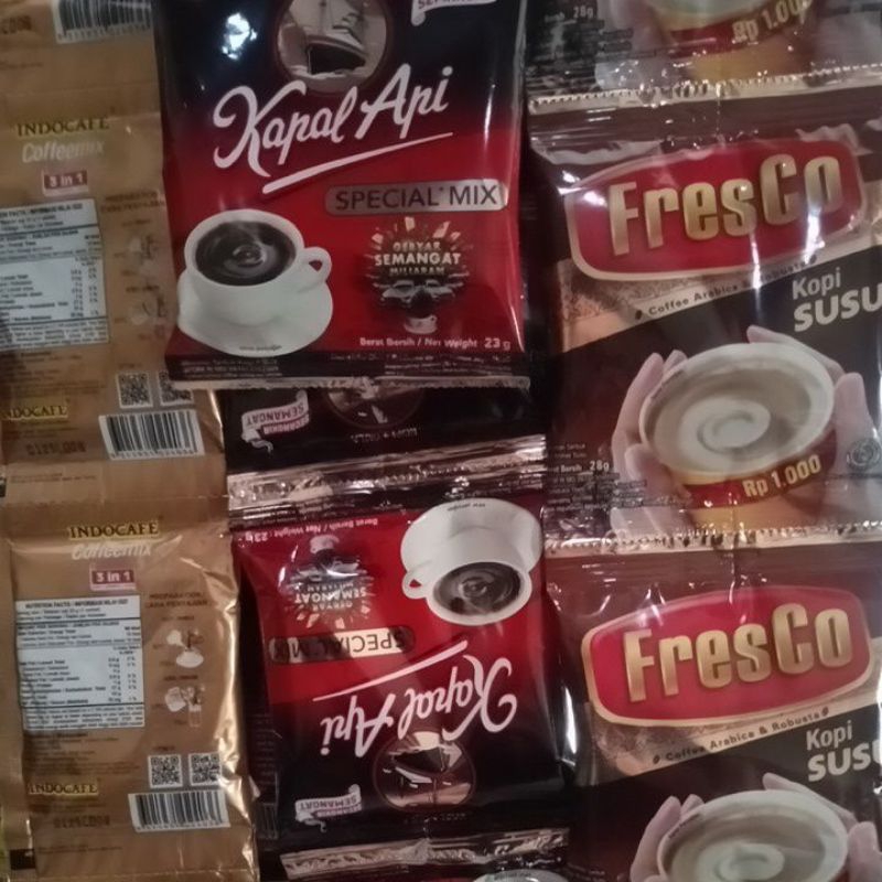 

macam macam kopi 1 sachet
