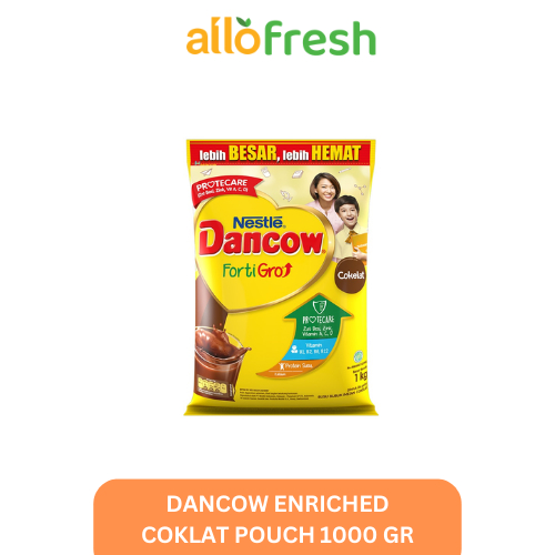 

Dancow Enriched Coklat Pouch 1000 gr
