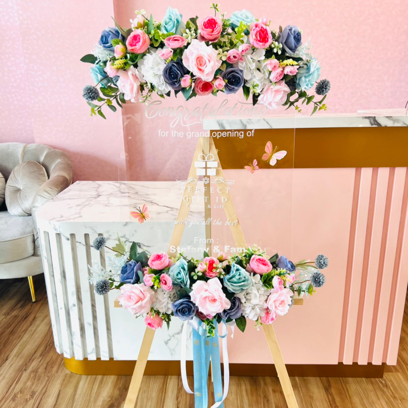 Standing Acrylic READY STOCK papan bunga standing acrylic congratulations