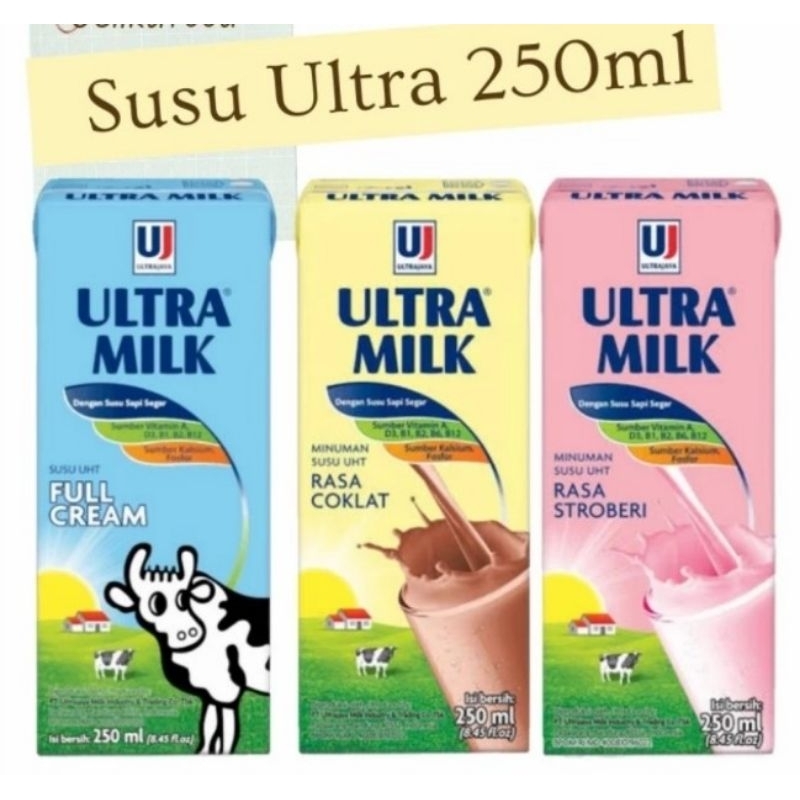 

Susu ultra 250 ml