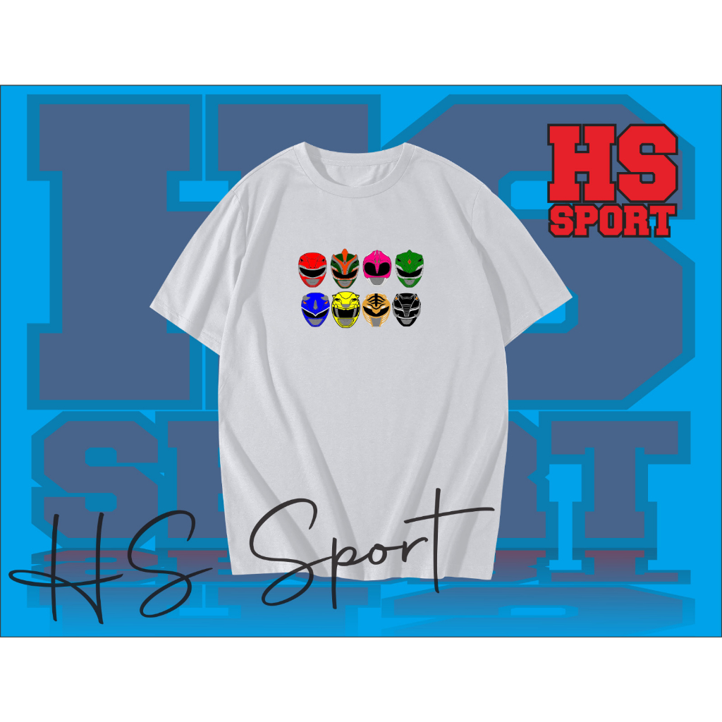 KAOS POWER RANGER - BAJU KAOS POWER RANGER - BAJU POWER RANGER TSHIRT TYPE 3