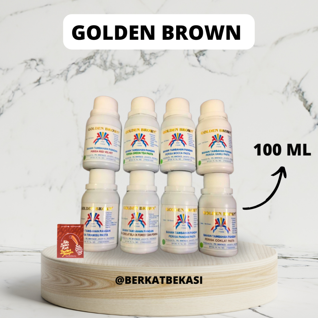 PASTA GOLDEN BROWN 100 ML / PERISA GOLDEN BROWN