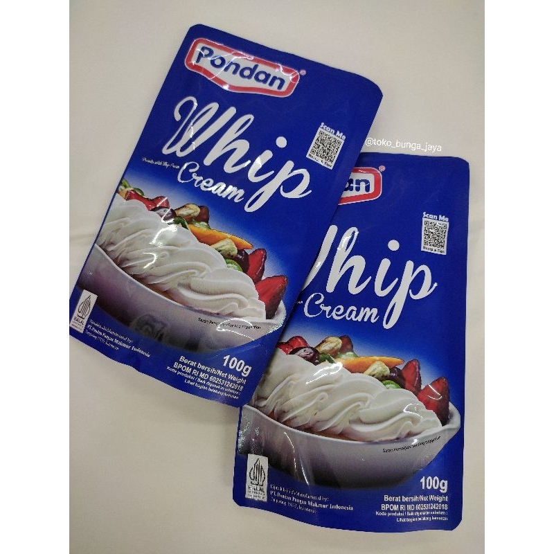 

PONDAN WHIP CREAM 100G