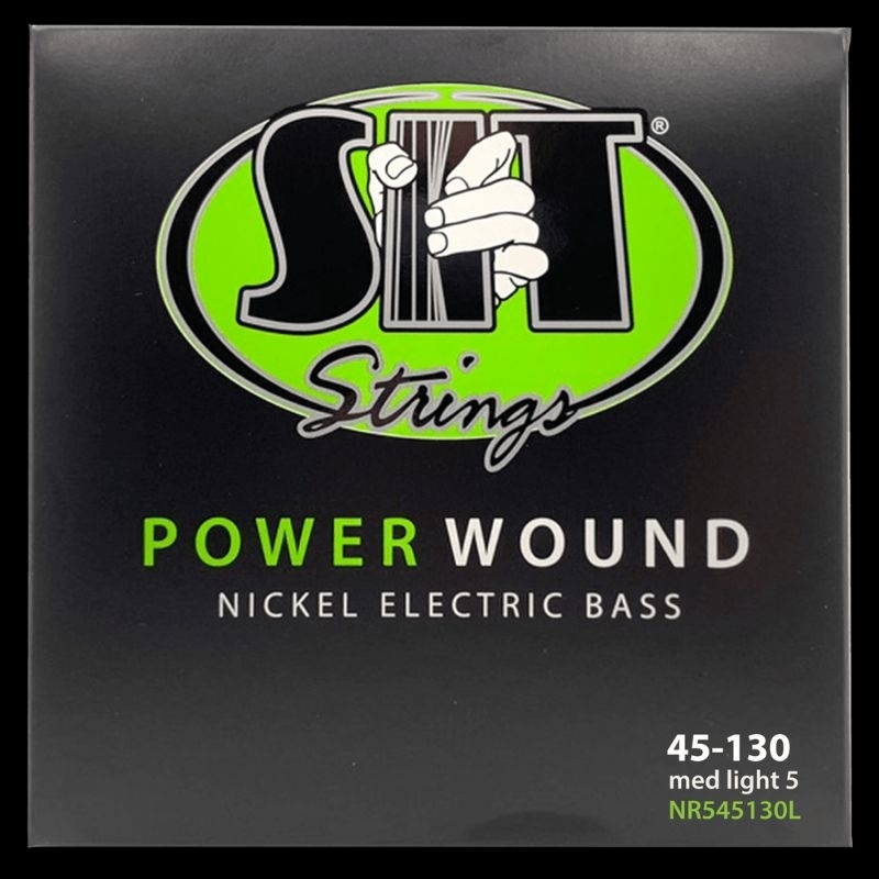 NR545130L 5-STRING LIGHT POWER WOUND NICKEL BASS SIT STRING