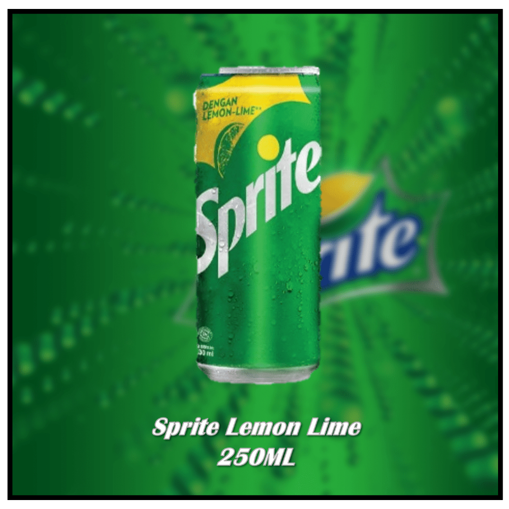 

Sprite lemon lime 250GR