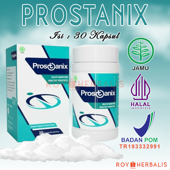 Prostanix Asli Obat Prostat Turun Berok Herbal Original