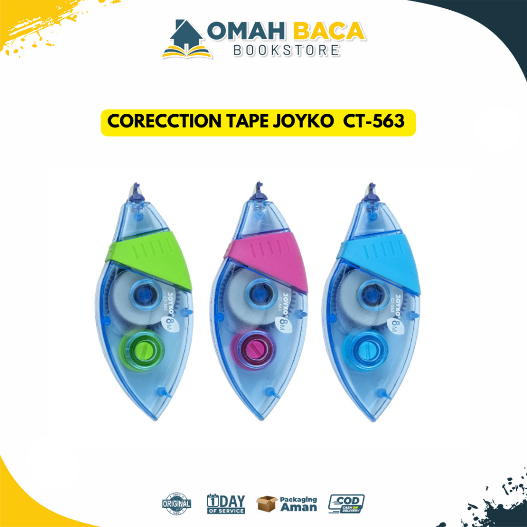 

Correction Tape Pita Koreksi Joyko CT-563