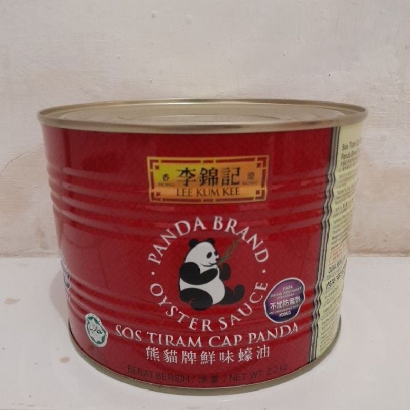 

LEE KUM KEE OYSTER SAUCE CAP PANDA KALENG 2.2KG