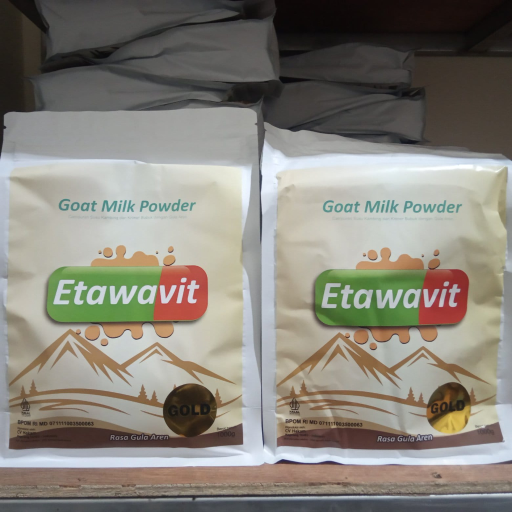 

Susu Kambing Etawa ETAWAVIT gula aren 1 kg Grosir