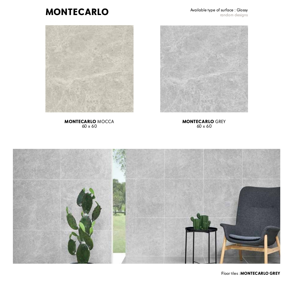 Granit 60x60 INFINITI MONTECARLO Glossy Motif Marmer