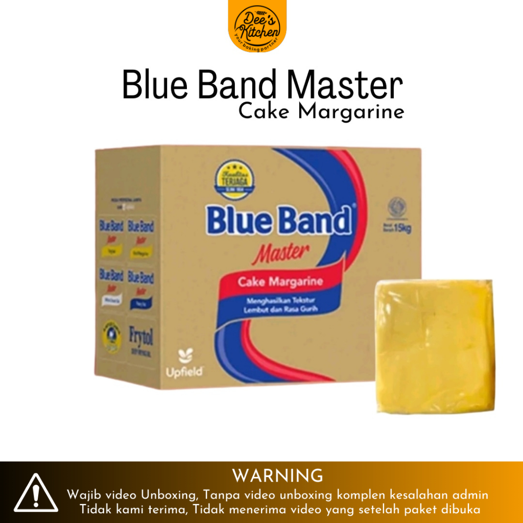 

Blue Band Master Cake Margarine 500gram (Repack)