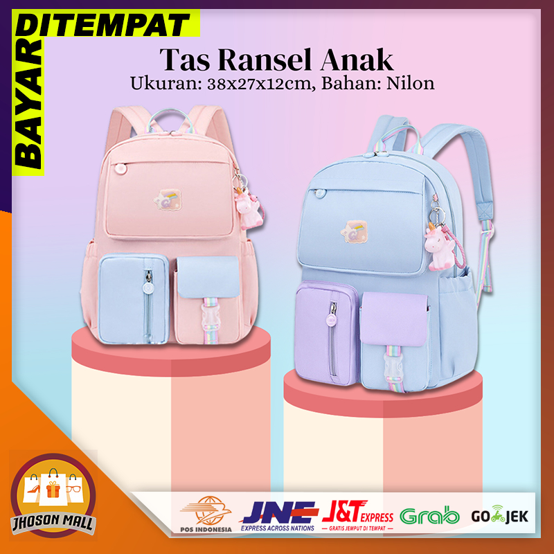 JM Tas Ransel Sekolah Anak Perempuan / Backpack School Import Termurah / Tas Sekolah Anak Cewek Lucu